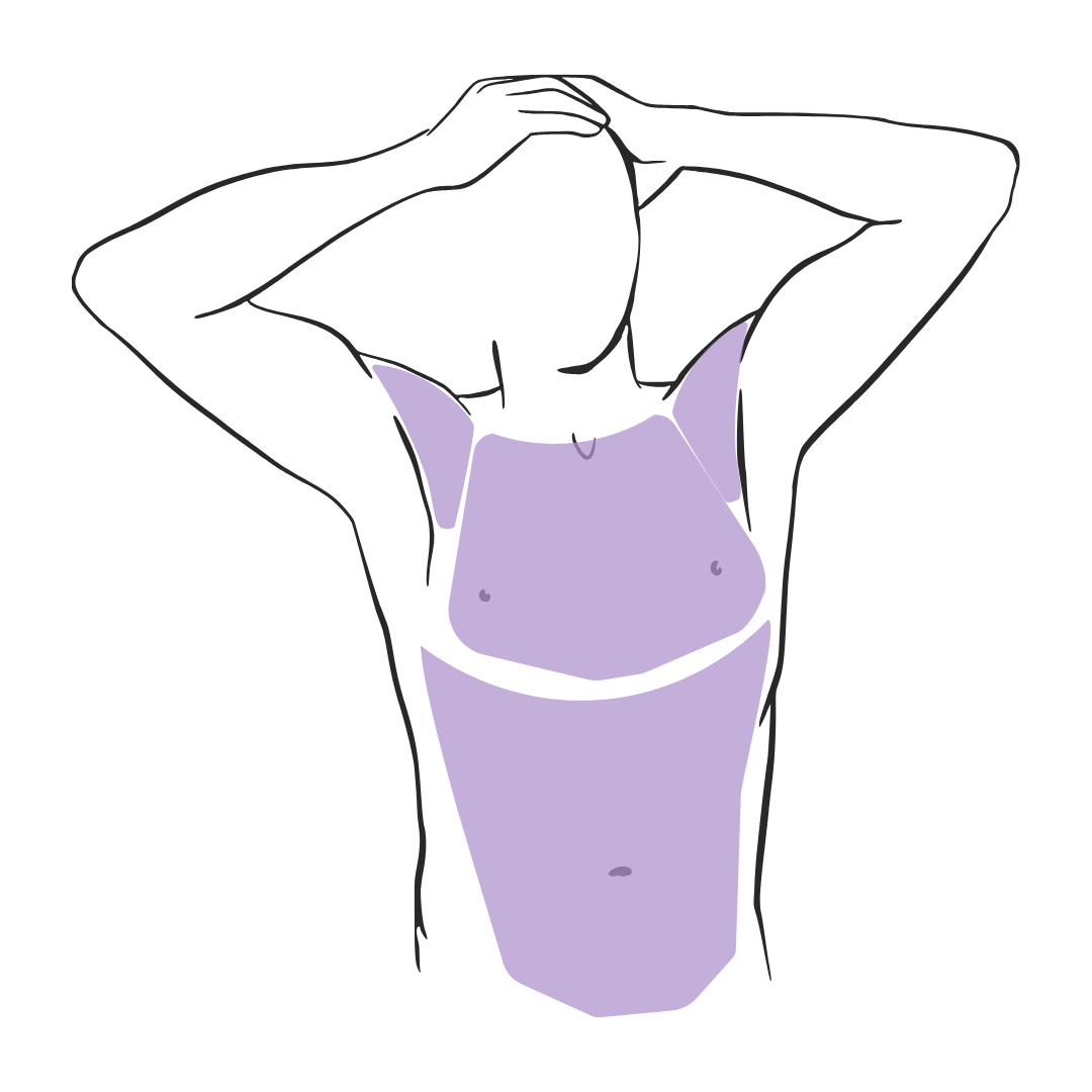 Borst, Buik & Schouders (Voor) ♂️